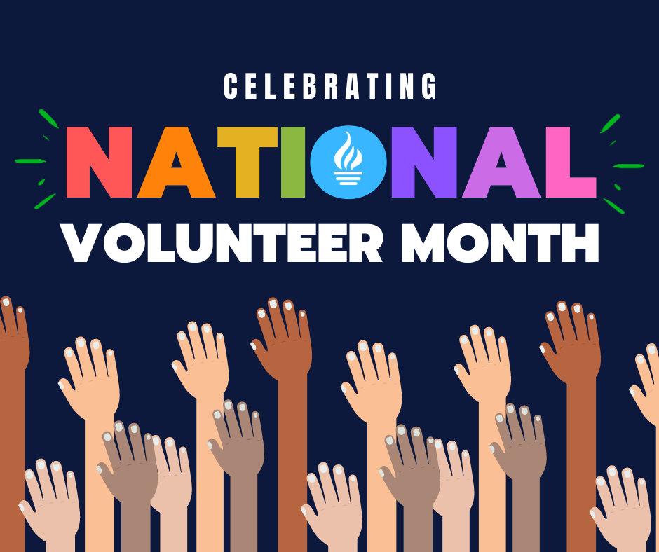 Celebrating National Volunteer Month 